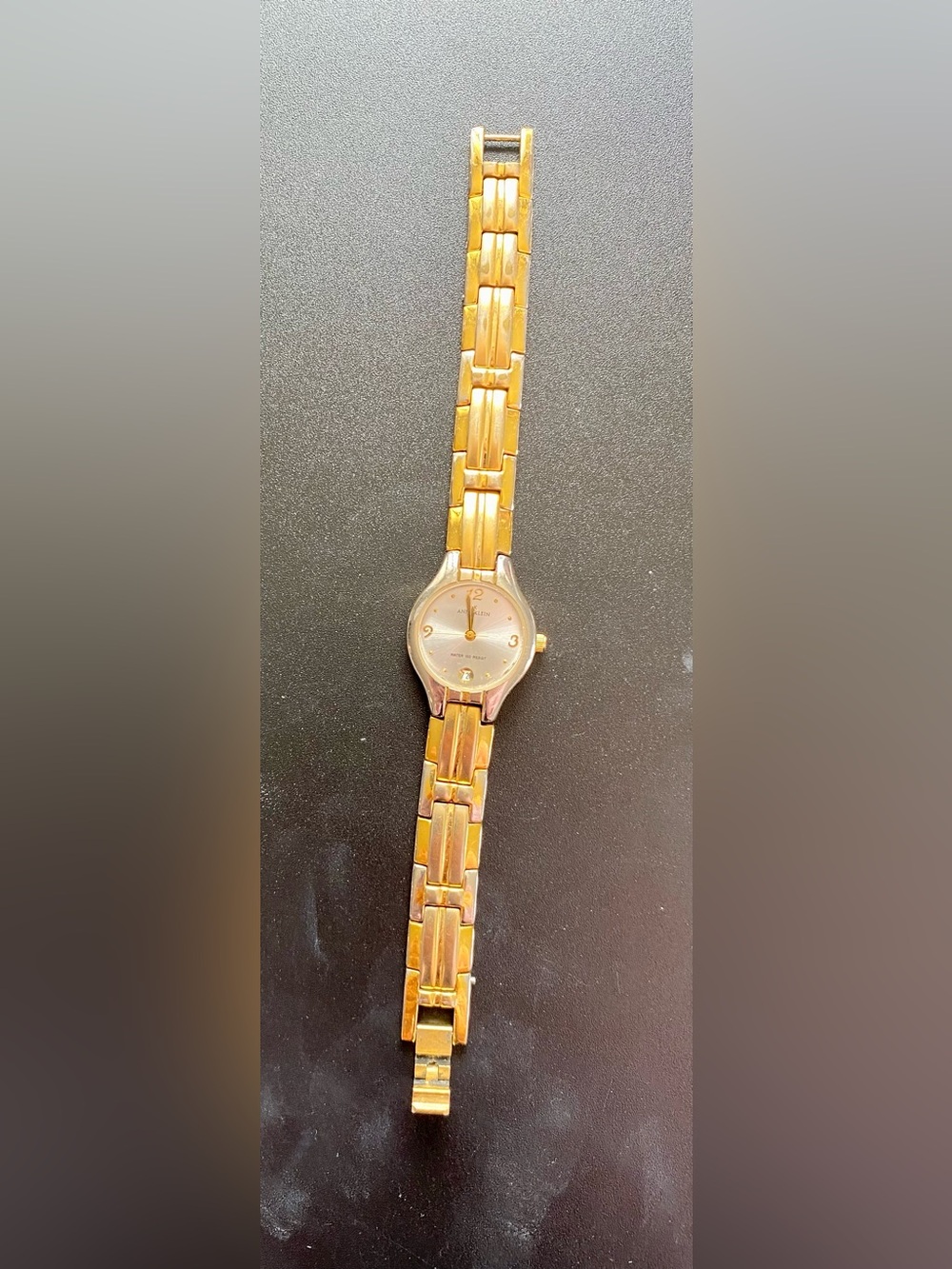 1990s vintage Anne Klein ladies watch. Two toned gold/silver. Selling as is